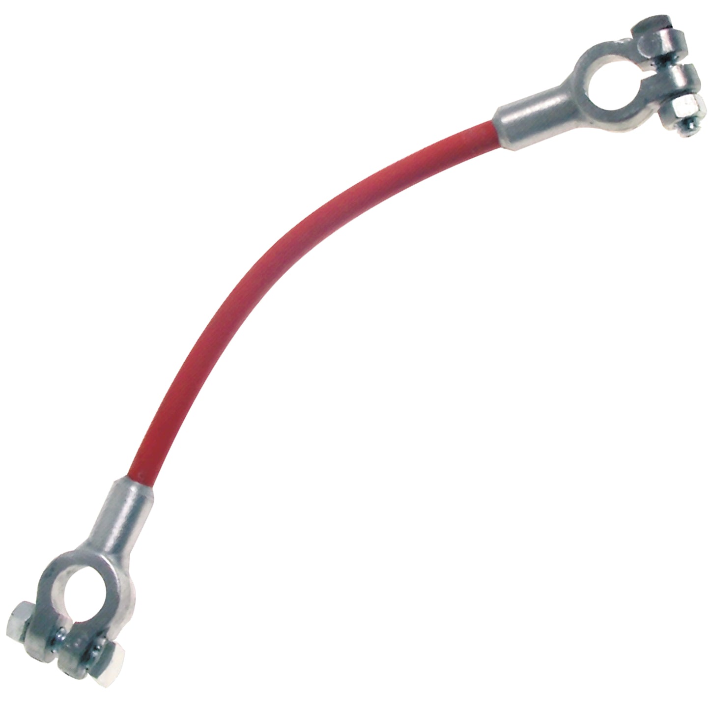 Red 9" 6 Gauge Top Post Golf Cart Jumper Cable