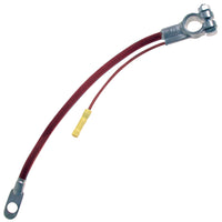 Red 56" 4 Gauge Top Post Battery Cable with Auxiliary Lead