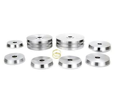 Complete Adapter Set for Heavy Truck (Hubless Flat Rotors) Ammco , Hunter, Accuturn, Bosch