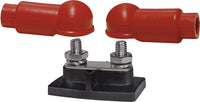 Blue Sea Systems #2019 Marine Power Bar Dual Bus Bar - Two 3/8" -16 Stud and Insulators