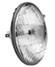 Small Round Halogen Low Beam 5-3/4"