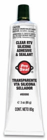 Proseal Clear Silicone 3 Oz.