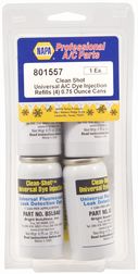 NAPA Dye Kit Refill, 4 .75 oz cans for 801553