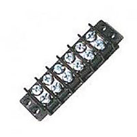 6 Position Barrier Strip 30 AMP 12V DC #8 Mounting Screws