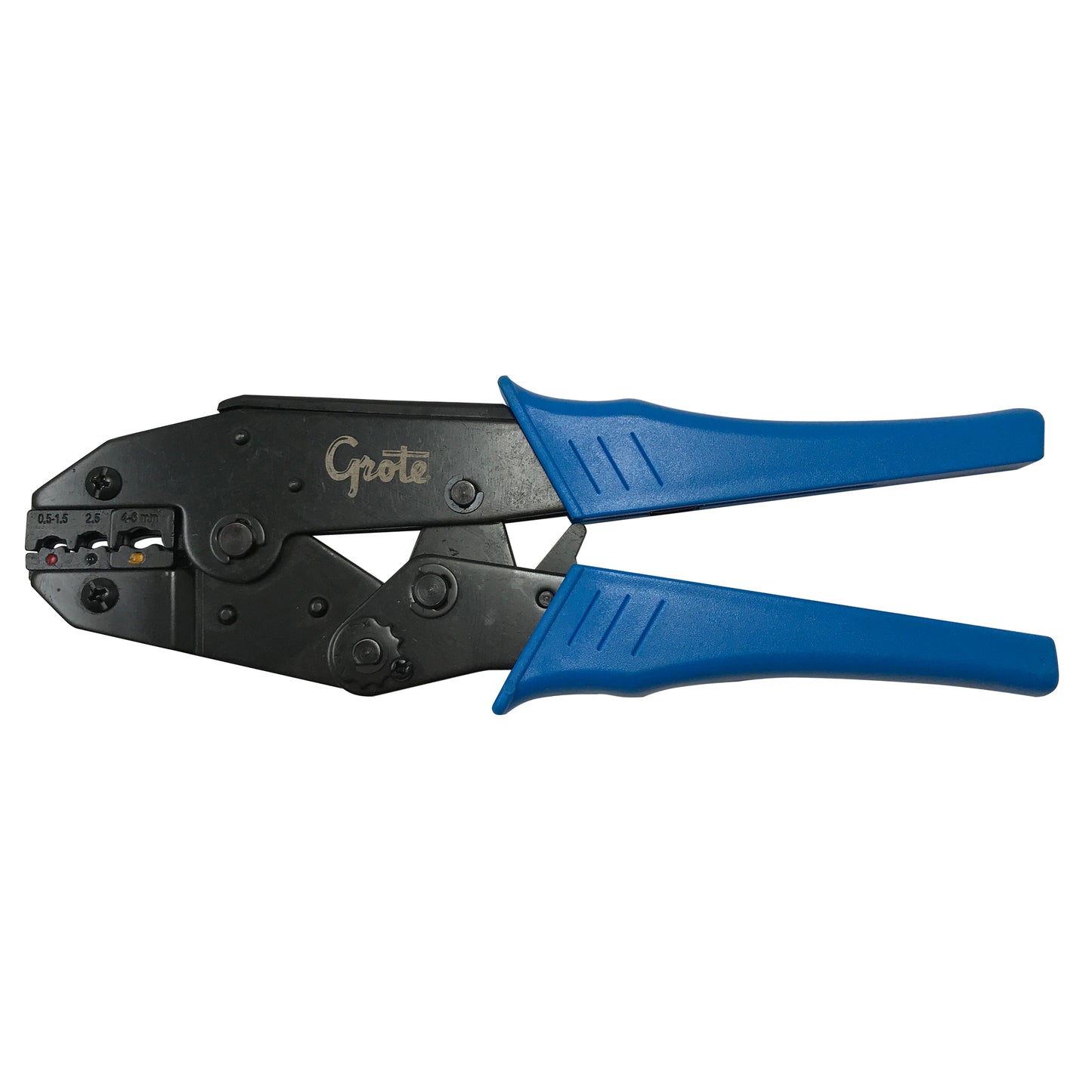 Grote Heavy Duty Ratcheting Crimper Tool for 22-10 Gauge Insulated Nylon & Vinyl PVC Terminals