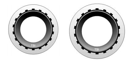 2 Piece GM Sealing Washer Kit, GM A6, LTR4, V5, Contains 1 Each of #639 & 640