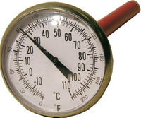 Farenheit/ Celsius Dual Scale Thermometer - Each