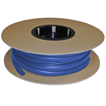 Flexible Thin Single Wall Non-Adhesive Heat Shrink Tubing 2:1 Blue 1/8" ID - 25' Ft Spool