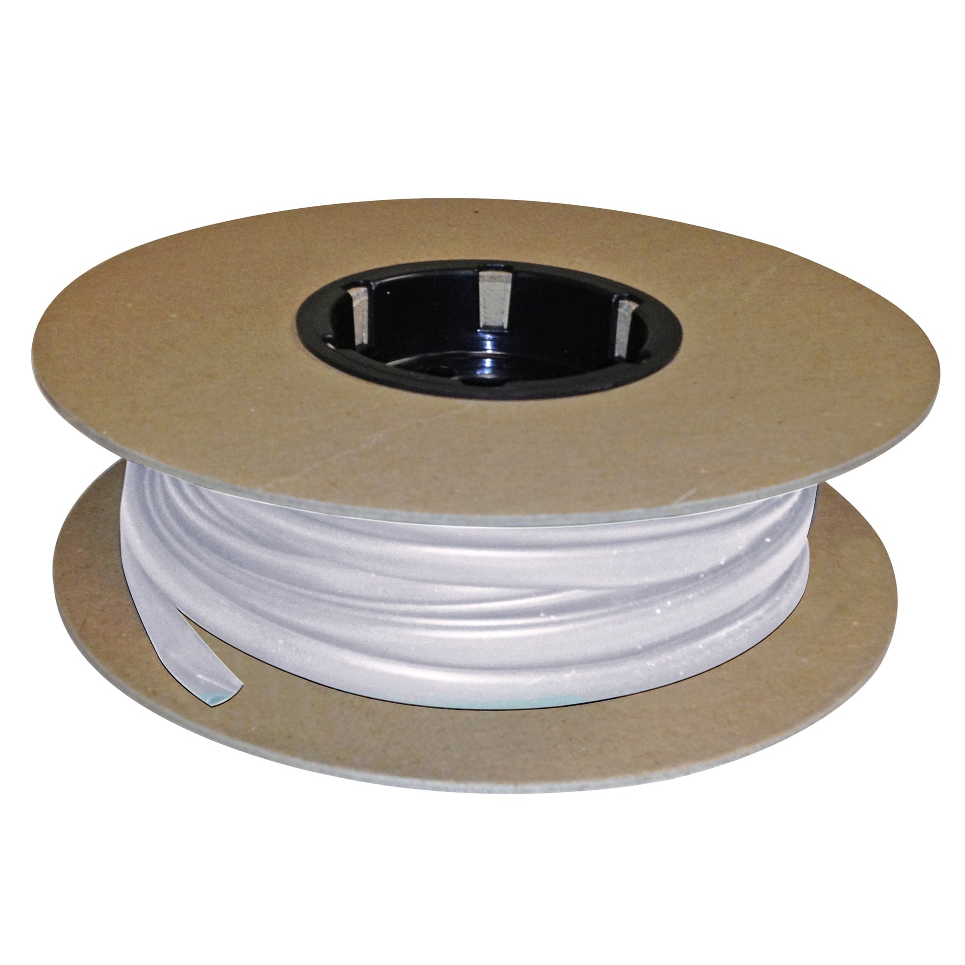 Flexible Thin Single Wall Non-Adhesive Heat Shrink Tubing 2:1 Clear 1/2" ID - 25' Ft Spool