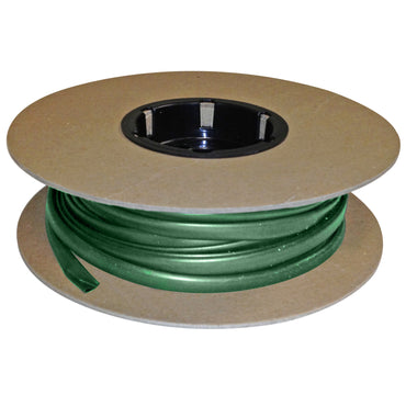 Flexible Thin Single Wall Non-Adhesive Heat Shrink Tubing 2:1 Green 3/8" ID - 100' Ft Spool