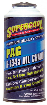 SuperCool Universal PAG Oil R-134a Charge 3 oz.