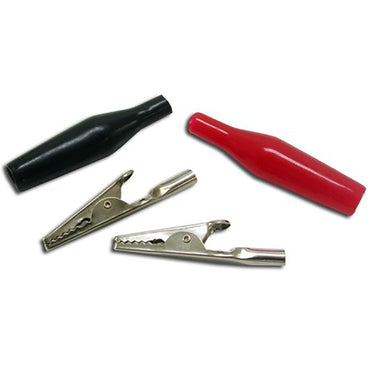 Red Boot Test Clip Alligator Clamp 1-3/8 Inch Long - 5/16 Inch Max Opening