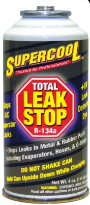 SuperCool Total AC Leak Stop with UV Leak Detection Dye 4 oz.