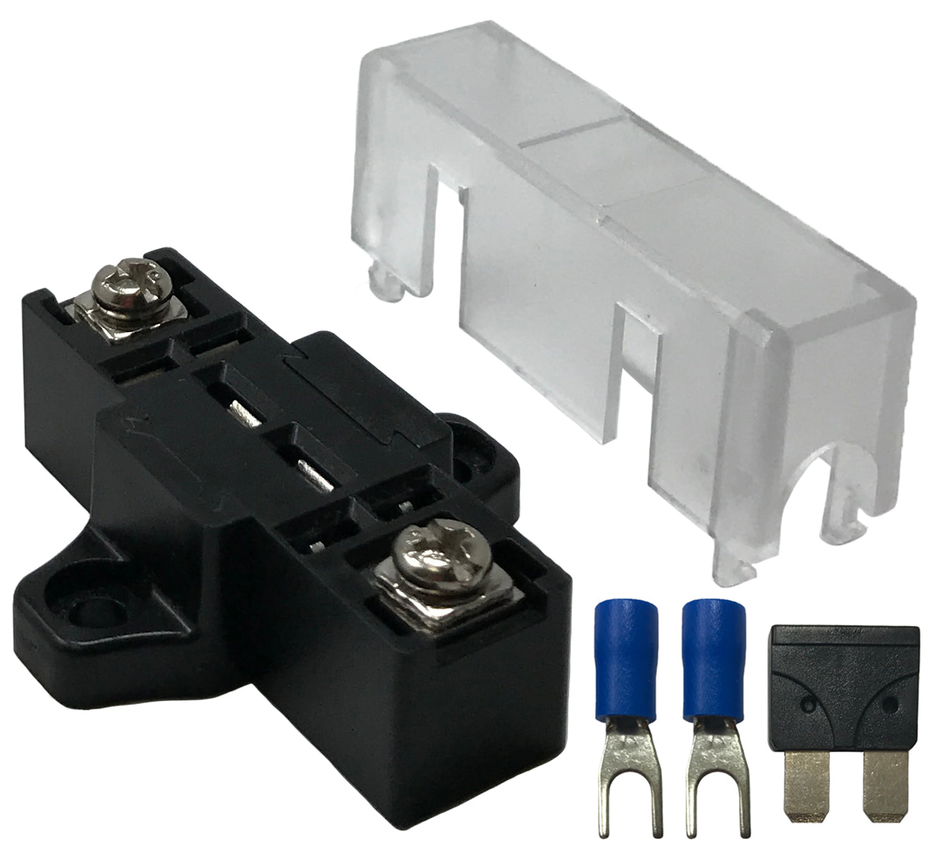 Stack-able ATO/ATC & ATM/MIN Fuse Panel Distribution Block - 10 Pack