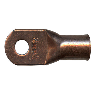 Standard Copper Lug 4/0 AWG 3/8" Ring Size - 100 Pack