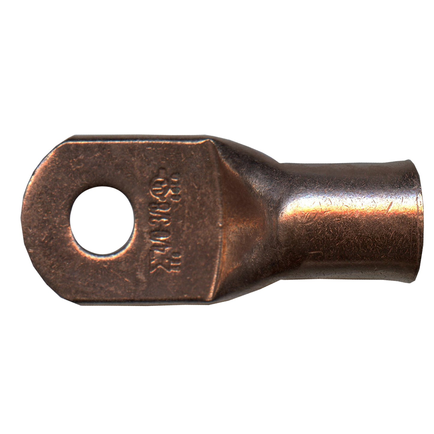 Standard Copper Lug 4/0 AWG 3/8" Ring Size - 10 Pack