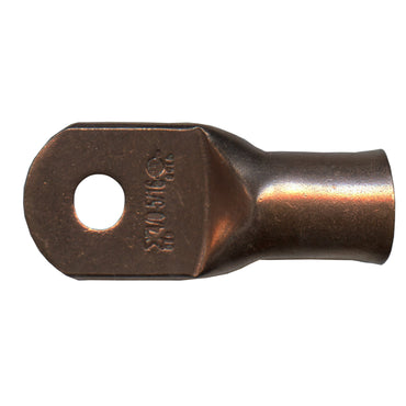 Standard Copper Lug 4/0 AWG 5/16" Ring Size - 100 Pack