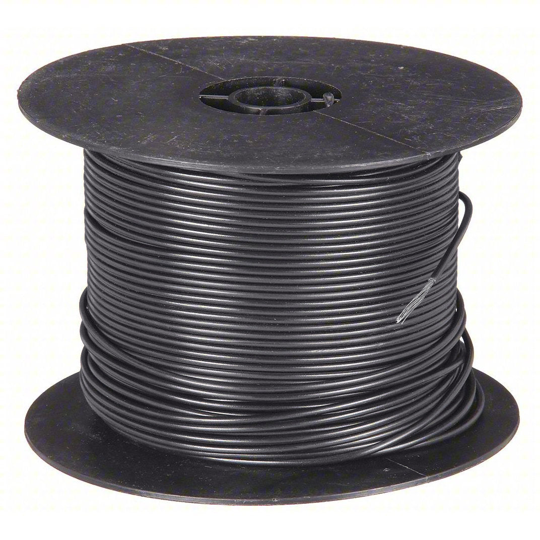 8 Gauge Black Marine Tinned Copper Primary Wire - 500 FT