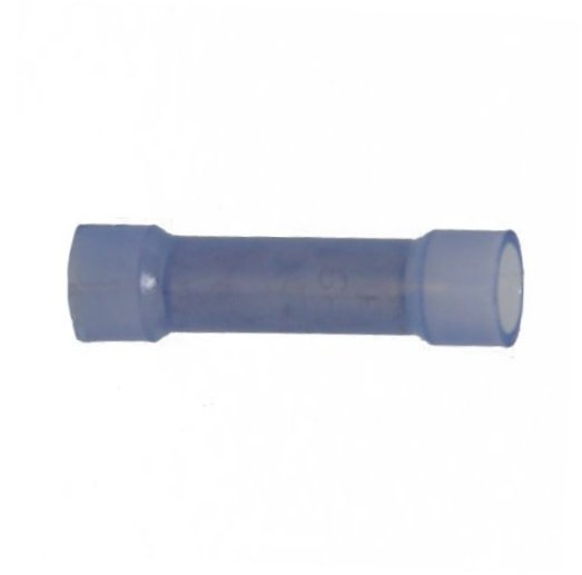 Nylon Insulated Blue Flared Butt Connector 16-14 Gauge - 100 Pack