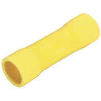 Vinyl Insulated Yellow Butt Connector 12-10 Gauge - 1000 Pack