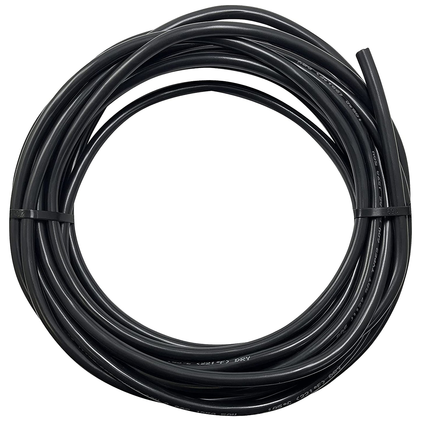 Black 6 Gauge Automotive Battery Cable - 25 FT