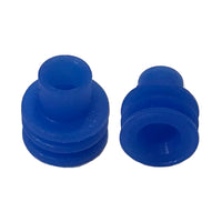 WeatherPack Terminal 10-12 Gauge Cable Seal Blue (12015193/15324981) - 100 Pack