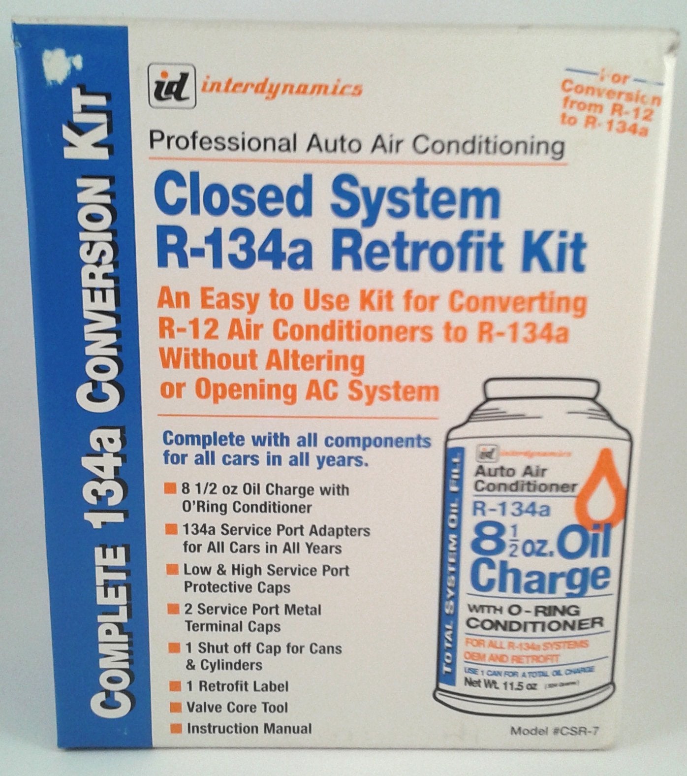 R-134a Closed System Conversion Retrofit Kit USA MADE