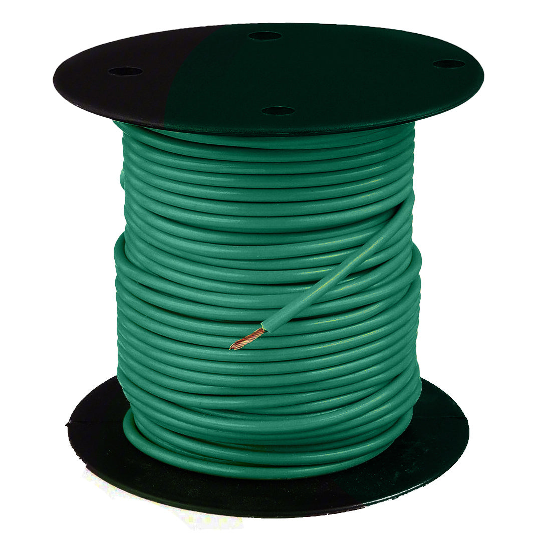 18 Gauge Dark Green Primary Wire - 500 FT