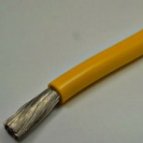 1/0 Gauge Yellow Marine Tinned Copper Battery Cable - UL Listed 1426 - 25 FT