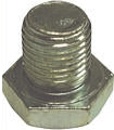 1/2" - 20 Regular Point Zinc Plate 3/4" Hex Head Drain Plug