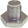 1/2" - 20 Regular Point Zinc Plate 7/8" Hex Head Drain Plug