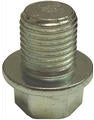 12mm - 1.25 Regular Point Zinc Plate 14mm Hex Drain Plug