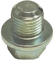 16mm - 1.50 Regular Point Zinc Plate 19mm Hex Drain Plug