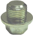 18mm - 1.50 Regular Point Zinc Plate 19mm Hex Drain Plug