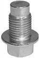 12mm - 1.25 Dog Point Zinc Plated 14mm Hex Head Drain Plug