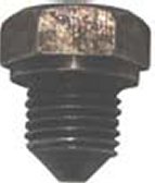 14mm - 1.50 19mm Hex Black Zinc, VW OEM 90288901 Drain Plug & Copper Gasket