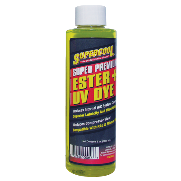 Ester Oil plus U/V Dye , 8 oz