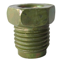 Olive Fuel Line Tube Nut - 5/16" x 14 MM x 1.5 - GM - 10 Pack