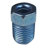 Blue Invert Flare Tube Nut - 3/16" x 10 MM x 1 TPI Japanese - 10 Pack