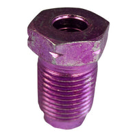 Violet Bubble Flare Tube Nut - 3/16" x 10 MM x 1 TPI VW Audi - 10 Pack