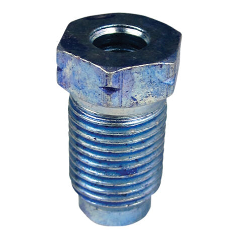 Blue Long Bubble Invert Flare Tube Nut 3/16" x 10 MM x 1 TPI - 10 Pack