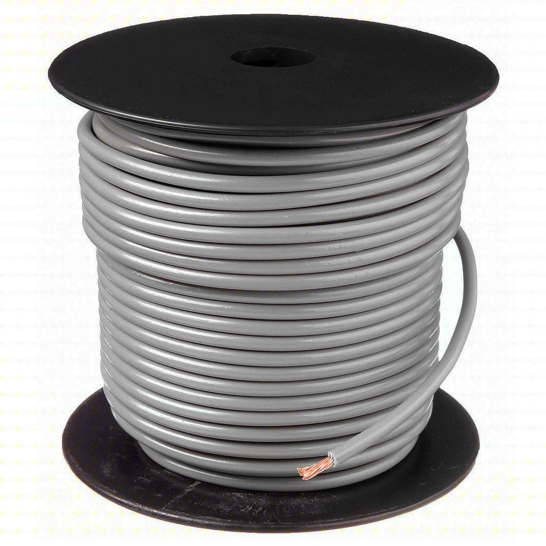 14 Gauge Gray Primary Wire - 500 FT
