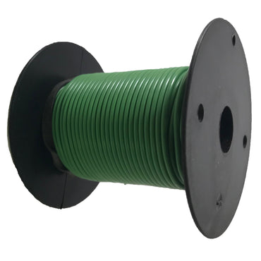 18 Gauge Green Primary Wire - 100 FT