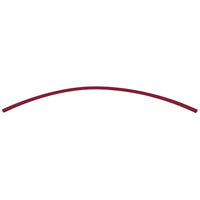 Flexible Thin Single Wall Non-Adhesive Heat Shrink Tubing 2:1 Red 3/32" ID - 48" Inch 4 Pack