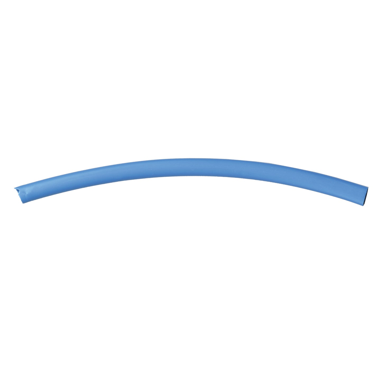 Flexible Thin Single Wall Non-Adhesive Heat Shrink Tubing 2:1 Blue 1/8" ID - 100' Ft Spool