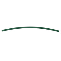 Flexible Thin Single Wall Non-Adhesive Heat Shrink Tubing 2:1 Green 1/8" ID - 12" Inch 10 Pack