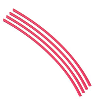 Flexible Thin Single Wall Non-Adhesive Heat Shrink Tubing 2:1 Red 1/8" ID - 100' Ft Spool