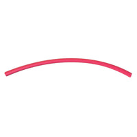 Flexible Thin Single Wall Non-Adhesive Heat Shrink Tubing 2:1 Red 1/8" ID - 48" Inch 4 Pack