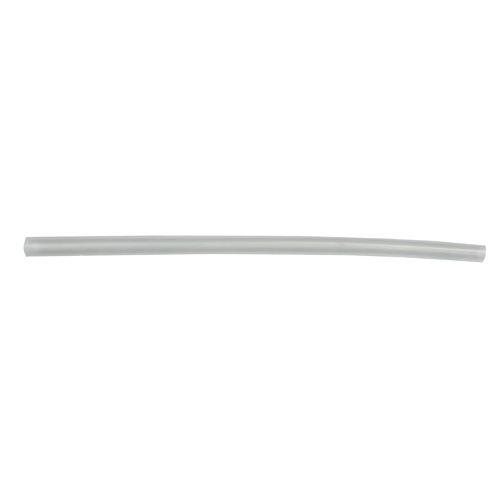 Flexible Thin Single Wall Non-Adhesive Heat Shrink Tubing 2:1 Clear 3/16" ID - 12" Inch 10 Pack