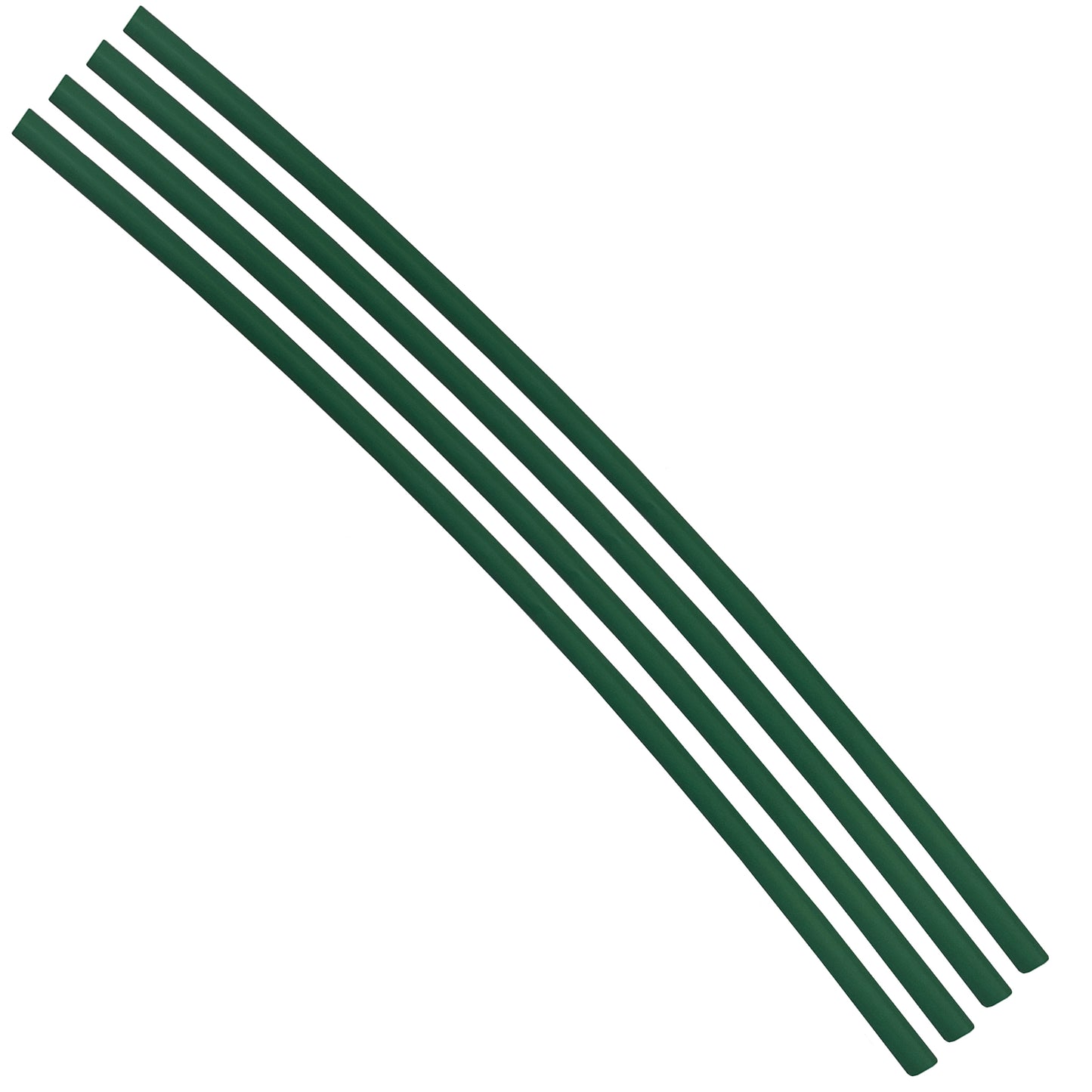 Flexible Thin Single Wall Non-Adhesive Heat Shrink Tubing 2:1 Green 3/16" ID - 100' Ft Spool
